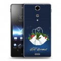 Дизайнерский пластиковый чехол для Sony Xperia TX Happy 2021