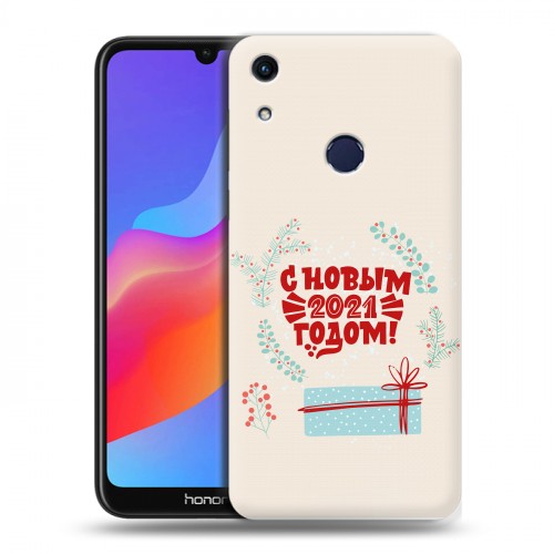 Дизайнерский пластиковый чехол для Huawei Honor 8A Happy 2021