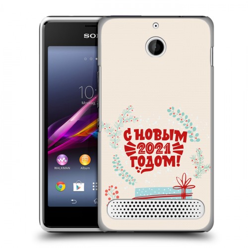 Дизайнерский силиконовый чехол для Sony Xperia E1 Happy 2021