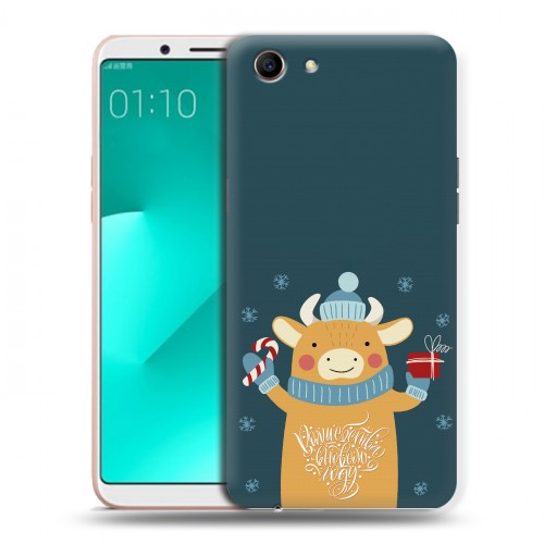 Дизайнерский пластиковый чехол для OPPO A83 Happy 2021