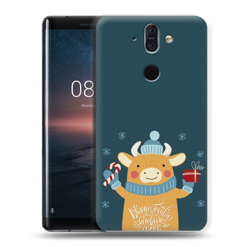 Дизайнерский силиконовый чехол для Nokia 8 Sirocco Happy 2021