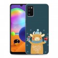 Дизайнерский силиконовый чехол для Samsung Galaxy A41 Happy 2021