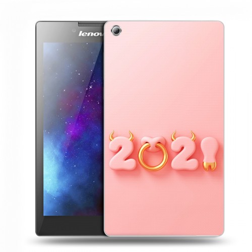 Дизайнерский силиконовый чехол для Lenovo Tab 3 7 Happy 2021