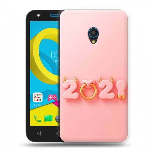 Дизайнерский пластиковый чехол для Alcatel U5 Happy 2021