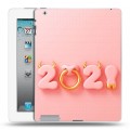 Дизайнерский пластиковый чехол для Ipad 2/3/4 Happy 2021