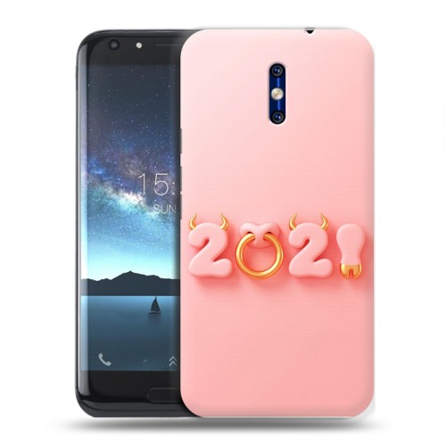 Дизайнерский силиконовый чехол для Doogee BL5000 Happy 2021