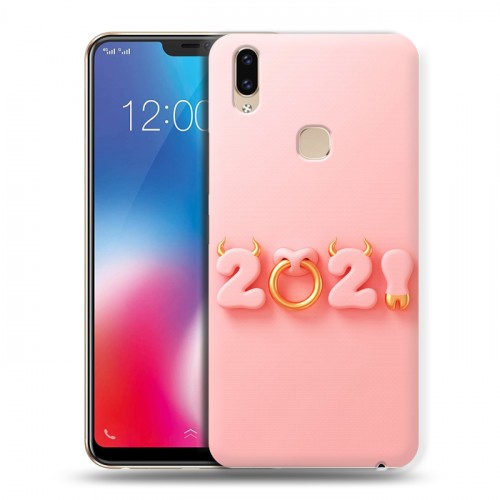 Дизайнерский пластиковый чехол для Vivo V9 Happy 2021