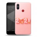 Дизайнерский пластиковый чехол для Xiaomi Mi8 SE Happy 2021