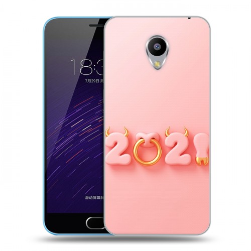 Дизайнерский пластиковый чехол для Meizu M1 Happy 2021