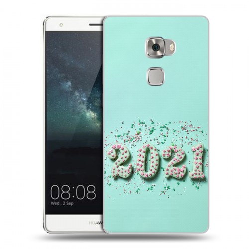 Дизайнерский пластиковый чехол для Huawei Mate S Happy 2021