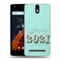 Дизайнерский силиконовый чехол для Wileyfox Storm Happy 2021