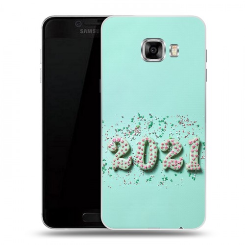 Дизайнерский пластиковый чехол для Samsung Galaxy C5 Happy 2021
