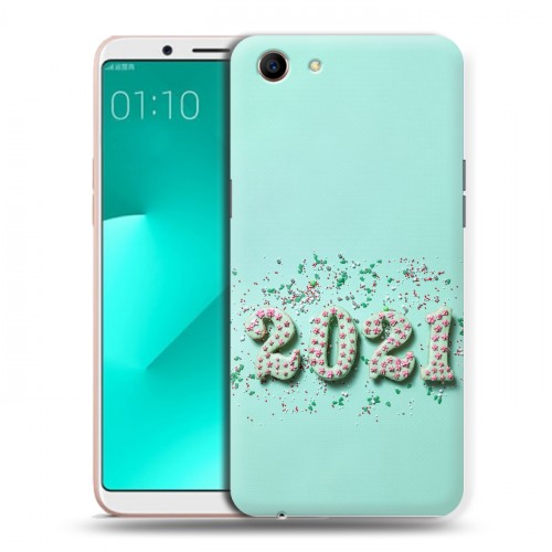 Дизайнерский пластиковый чехол для OPPO A83 Happy 2021