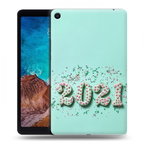 Дизайнерский силиконовый чехол для Xiaomi Mi Pad 4 Plus Happy 2021