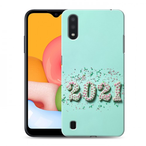 Дизайнерский силиконовый чехол для Samsung Galaxy M01 Happy 2021