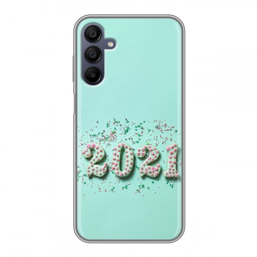Дизайнерский пластиковый чехол для Samsung Galaxy A15 Happy 2021