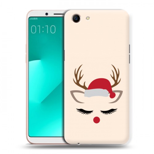 Дизайнерский пластиковый чехол для OPPO A83 Happy 2021