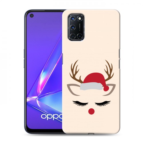 Дизайнерский пластиковый чехол для OPPO A52 Happy 2021