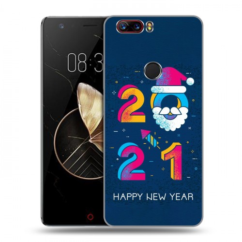 Дизайнерский пластиковый чехол для ZTE Nubia Z17 Happy 2021