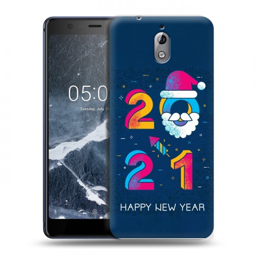 Дизайнерский пластиковый чехол для Nokia 3.1 Happy 2021