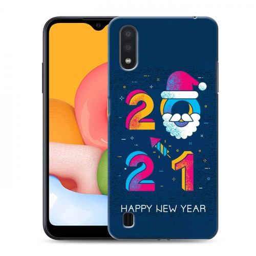 Дизайнерский силиконовый чехол для Samsung Galaxy M01 Happy 2021