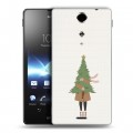 Дизайнерский пластиковый чехол для Sony Xperia TX Happy 2021