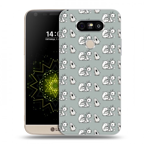 Дизайнерский пластиковый чехол для LG G5 Пастельные узоры