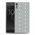 Дизайнерский пластиковый чехол для Sony Xperia XZs Пастельные узоры