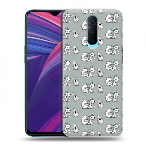 Дизайнерский пластиковый чехол для OPPO RX17 Pro Пастельные узоры