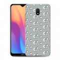 Дизайнерский силиконовый с усиленными углами чехол для Xiaomi RedMi 8A Пастельные узоры