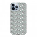 Дизайнерский пластиковый чехол для Iphone 13 Pro Max Пастельные узоры