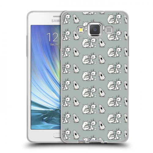 Дизайнерский пластиковый чехол для Samsung Galaxy A5 Пастельные узоры