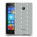 Дизайнерский пластиковый чехол для Microsoft Lumia 435 Пастельные узоры