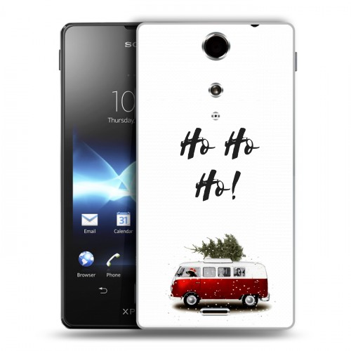 Дизайнерский пластиковый чехол для Sony Xperia TX Happy 2021