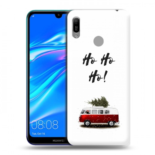 Дизайнерский пластиковый чехол для Huawei Y6 (2019) Happy 2021