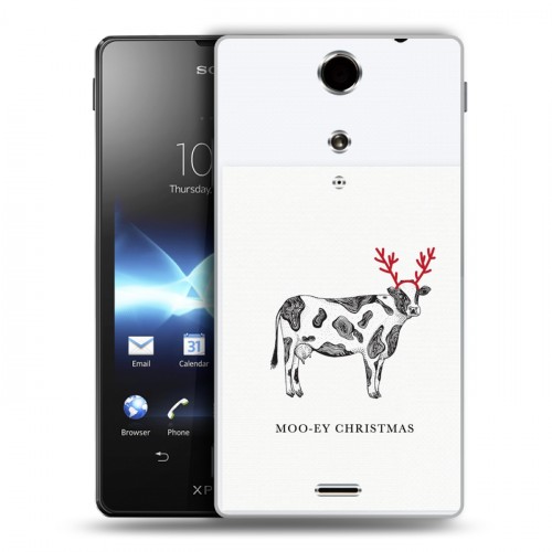 Дизайнерский пластиковый чехол для Sony Xperia TX Happy 2021