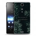 Дизайнерский пластиковый чехол для Sony Xperia TX Happy 2021