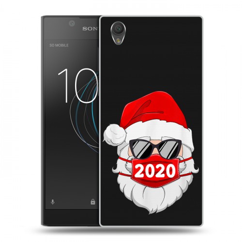 Дизайнерский пластиковый чехол для Sony Xperia L1 Коронавирус