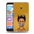 Дизайнерский пластиковый чехол для Nokia Lumia 1320 Коронавирус