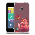 Дизайнерский пластиковый чехол для Nokia Lumia 530 Коронавирус