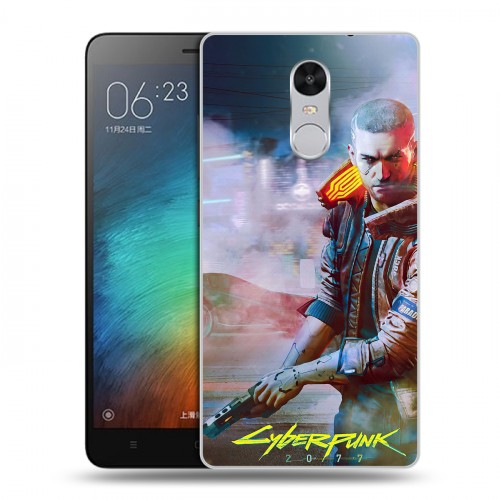 Дизайнерский силиконовый чехол для Xiaomi RedMi Pro Cyberpunk 2077