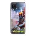 Дизайнерский силиконовый чехол для Samsung Galaxy A12 Cyberpunk 2077