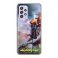 Дизайнерский силиконовый чехол для Samsung Galaxy A52 Cyberpunk 2077