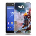 Дизайнерский пластиковый чехол для Sony Xperia E4g Cyberpunk 2077