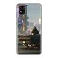 Дизайнерский силиконовый чехол для ZTE Blade A31 Cyberpunk 2077