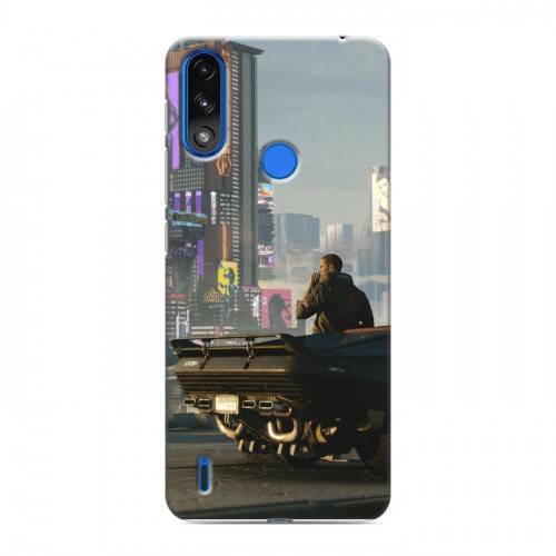 Дизайнерский силиконовый чехол для Lenovo K13 Cyberpunk 2077