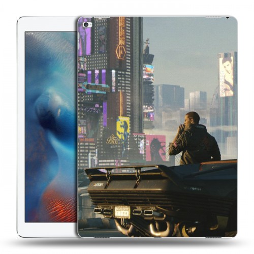 Дизайнерский пластиковый чехол для Ipad Pro Cyberpunk 2077