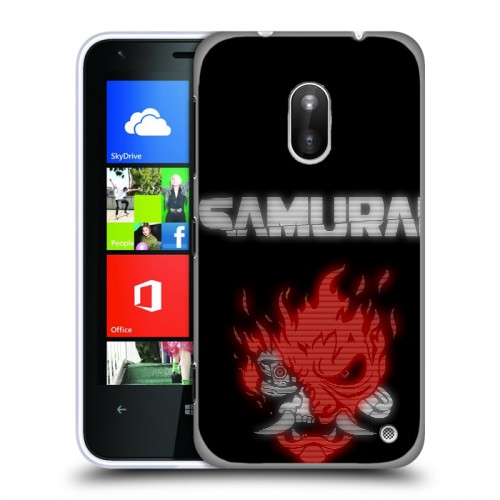 Дизайнерский силиконовый чехол для Nokia Lumia 620 Cyberpunk 2077
