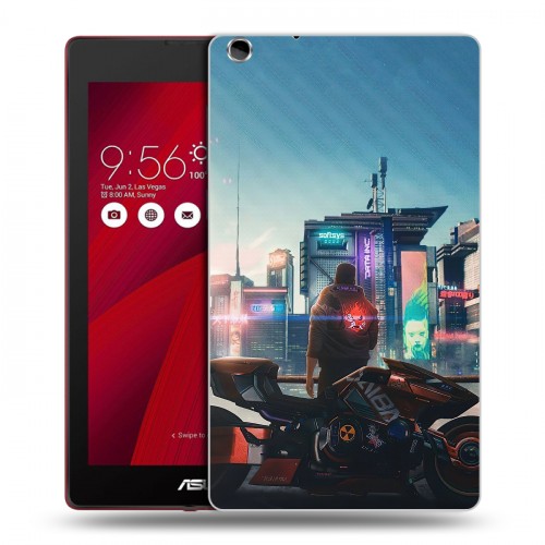 Дизайнерский силиконовый чехол для ASUS ZenPad C 7.0 Cyberpunk 2077