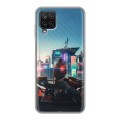 Дизайнерский силиконовый чехол для Samsung Galaxy A12 Cyberpunk 2077